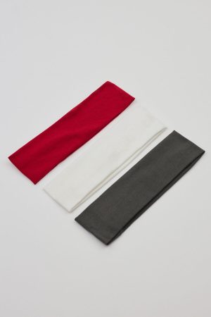 Set of 3 Stretchy Headbands