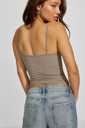 Sleek Scoop Cami Top