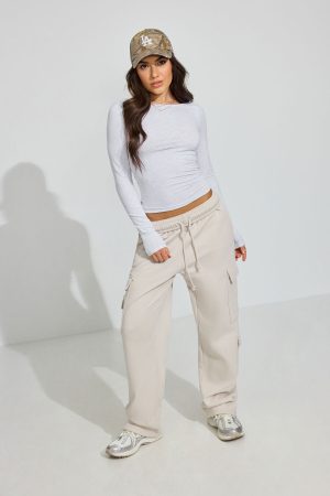 Estelle Long Sleeve Boatneck Top