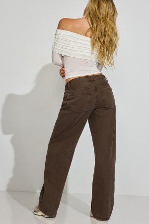 Low Rise Baggy Pants