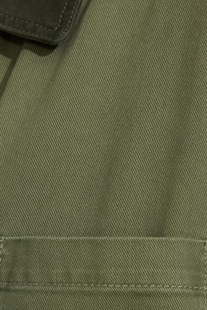 Long Twill Field Jacket