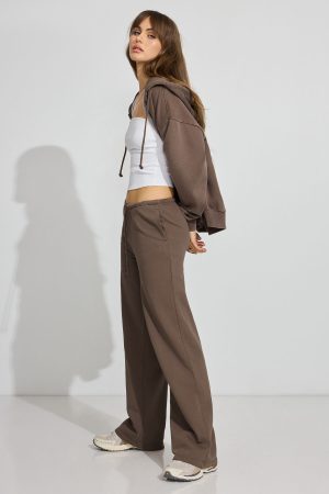 SoftTerry Wide Leg Sweatpants