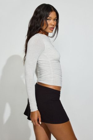 Paris Micro Skort With Slit