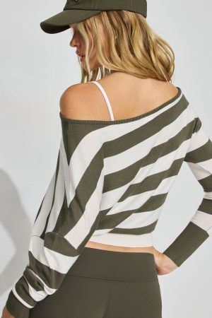 Rae Asymmetric Fine Sweater