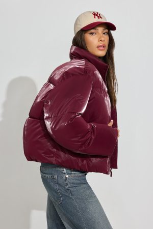 Shiny Puffer Jacket