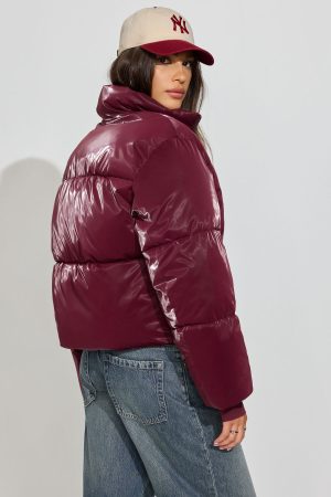 Shiny Puffer Jacket