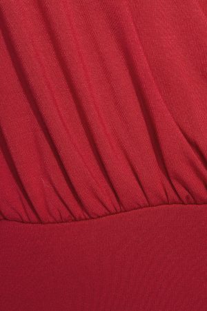 Smooth Surplice Halter Top